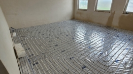 Instalacja ogrzewania podłogowego