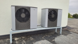 Kaskada Pomp Ciepła typu Monoblock NIBE