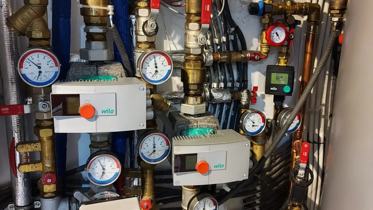 Opomiarowanie kotłowni gazowej