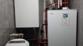 Kompletna kotłownia z pompą ciepła Nibe i rekuperacją Nibe