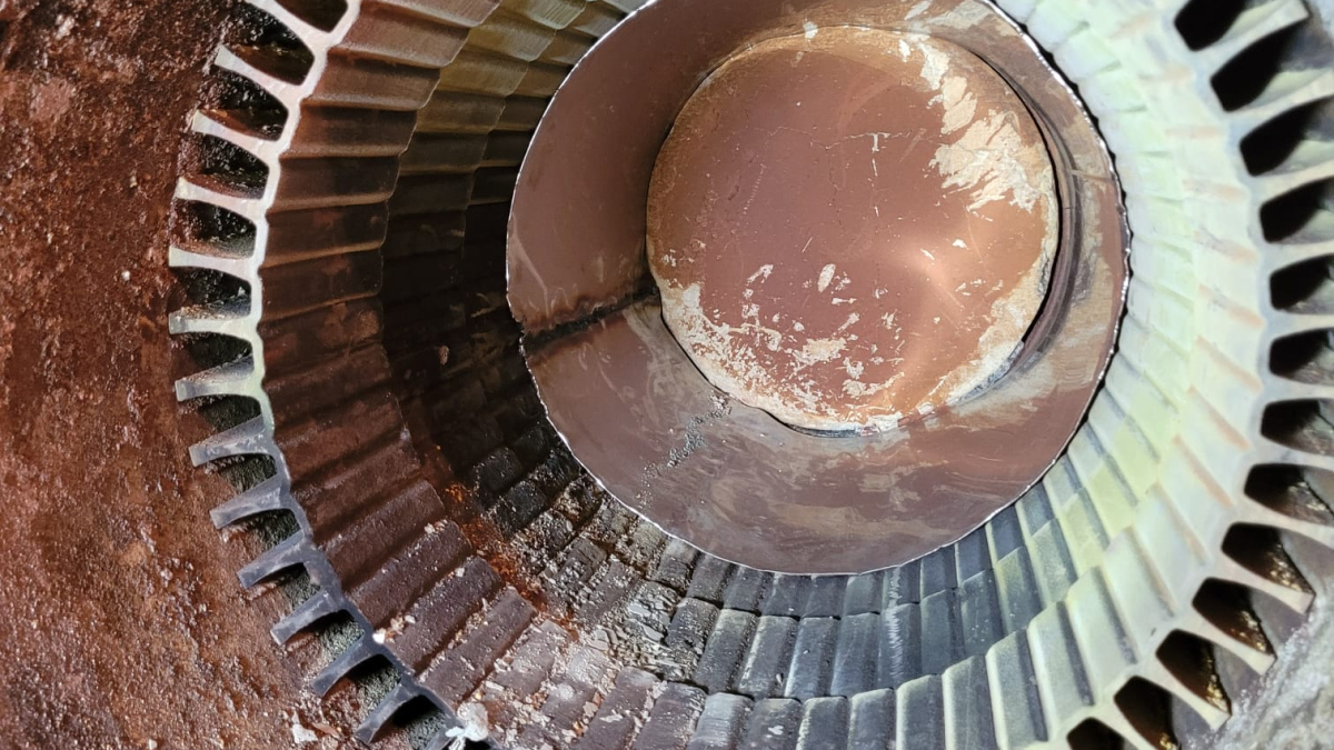 Regeneracja korpusu pieca olejowego